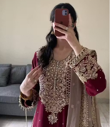 Top-Bottom And Dupatta Set