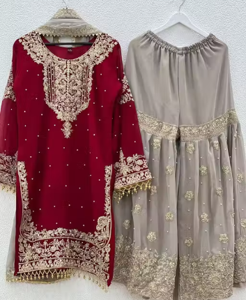 Top-Bottom And Dupatta Set